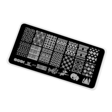 TNL Premium Пластина для стемпинга - африканские узоры (012)