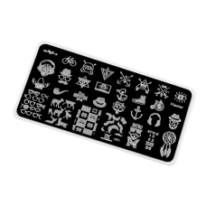 TNL Premium Пластина для стемпинга - хипстер (61)