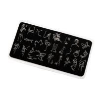 TNL Premium Пластина для стемпинга - minimalistic (083)