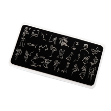 TNL Premium Пластина для стемпинга - minimalistic (083)