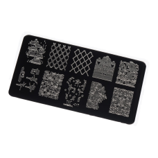 TNL Premium Пластина для стемпинга - лебединое озеро (17)