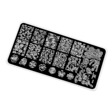 TNL Premium Пластина для стемпинга - цветочный сад (36)