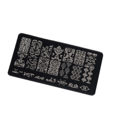 TNL Premium Пластина для стемпинга - дамаск (4)