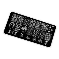 TNL Premium Пластина для стемпинга - Завтрак у Тиффанни (66)