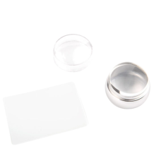 TNL Professional Штамп для стемпинга большой плоский - прозрачный