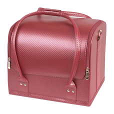 TNL Professional Кейс маникюриста бордовый (плетенка)