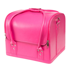 TNL Professional Кейс маникюриста розовый (гладкая кожа)