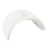 TNL Professional UV LED-лампа 36 W - "Mood" белая