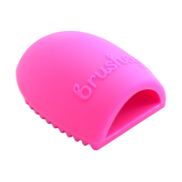 TNL Professional Brushegg Щетка для чистки косметических кистей (малиновая)