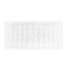 TNL Professional Гелевые типсы для наращивания ногтей №808 эластичные, стилет, матовые 