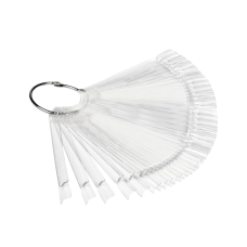 TNL Professional Палитра "веер" прозрачная (50 шт)