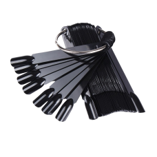 TNL Professional Палитра "веер" 50 шт (черная)