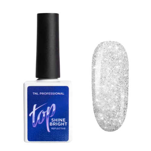 TNL Professional Shine Bright Светоотражающий закрепитель для гель-лака (10 мл)