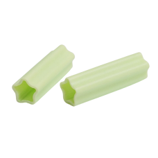 TNL Professional Силиконовый защитный колпачок для инструментов "Звездочка" салатовый (2 шт./уп)