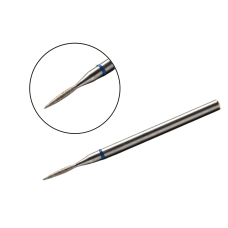 TNL Professional Фреза алмазная, игла золотая (средняя твердость) 1.4х8,3 мм