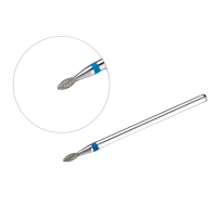 TNL Professional Фреза алмазная, пламя округлое (средняя твердость) 2,1х4,0