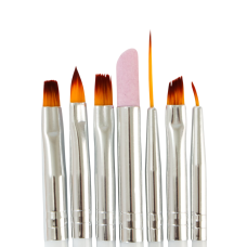 TNL Professional Набор кистей с керамическим копытцем (7 шт)