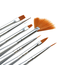 TNL Professional Набор кистей для маникюра (7 шт)