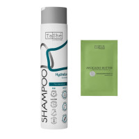 Набор Tashe professional "Hydration & smoothing": Шампунь "Hydration & smoothing" (300 мл) + Баттер для волос "Avocado hair butter" (саше 20 мл)