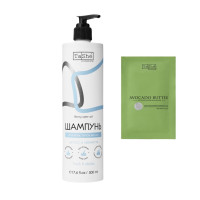 Набор Tashe professional "Fresh & Detox": Шампунь для волос "Fresh & Detox" (500 мл) + Баттер для волос "Avocado hair butter" (саше 20 мл)