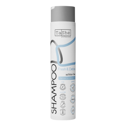 Шампунь бессульфатный Tashe professional "Fresh (and) Detox", 300 мл