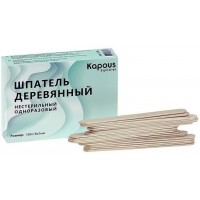 Шпатель деревянный Kapous, 114 10 2 мм 110шт/уп