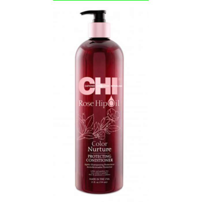 CHI Rose Hip Oil кондиционер для окраш волос с маслом шиповника 355 мл