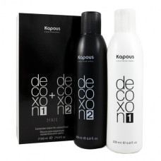 Лосьон для коррекции косметического цвета "Decoxon 2 Faze" (200+200) KAPOUS 400 мл