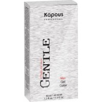 Гель-краска для мужчин б/а "Gentlemen" № 4 коричневый KAPOUS 40+40 мл