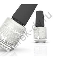 №62 Лак 1-st Professional GC 16 ML серебристый беж