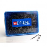 Шпильки DEWAL черные, волна 60 мм, 200 гр, в коробке SLT60V-1/200