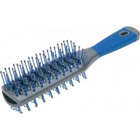 Щетка туннельная DEWAL 2-х сторонняя, пластиковый штифт, 9 рядов DW9526B-VA BLUE